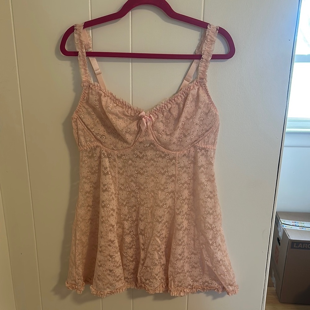 Torrid Curve Babydoll Lace Lingerie Nightgown